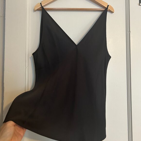 J. Crew Black Silk Satin Camisole (XS) - Never worn - Picture 2 of 6
